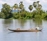 Fisherman at Tonle Sap Lake
